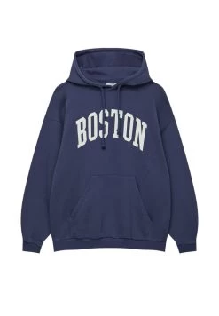 PULL & BEAR Boston University-Style - Hoodie - Dark Blue 10 PULL & BEAR Boston University-Style - Hoodie - Dark Blue -PULL BEAR Winkel 002c68ec70a84746b82e19cd1cdd9f3d