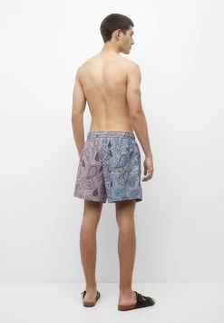 PULL & BEAR Patchwork Trunks - Zwemshorts - Lilac -PULL BEAR Winkel 0068d5e194b34d1c8fc8d390663990cc