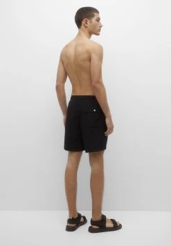 PULL & BEAR Basic With Elastic Waistband - Zwemshorts - Black -PULL BEAR Winkel 007299400d2b43d1b61076f63bb06b11