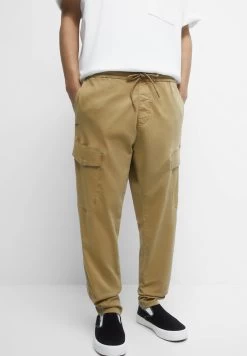 PULL & BEAR With Pockets - Trainingsbroek - Ochre