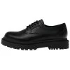 PULL & BEAR Chunky - Veterschoenen - Black