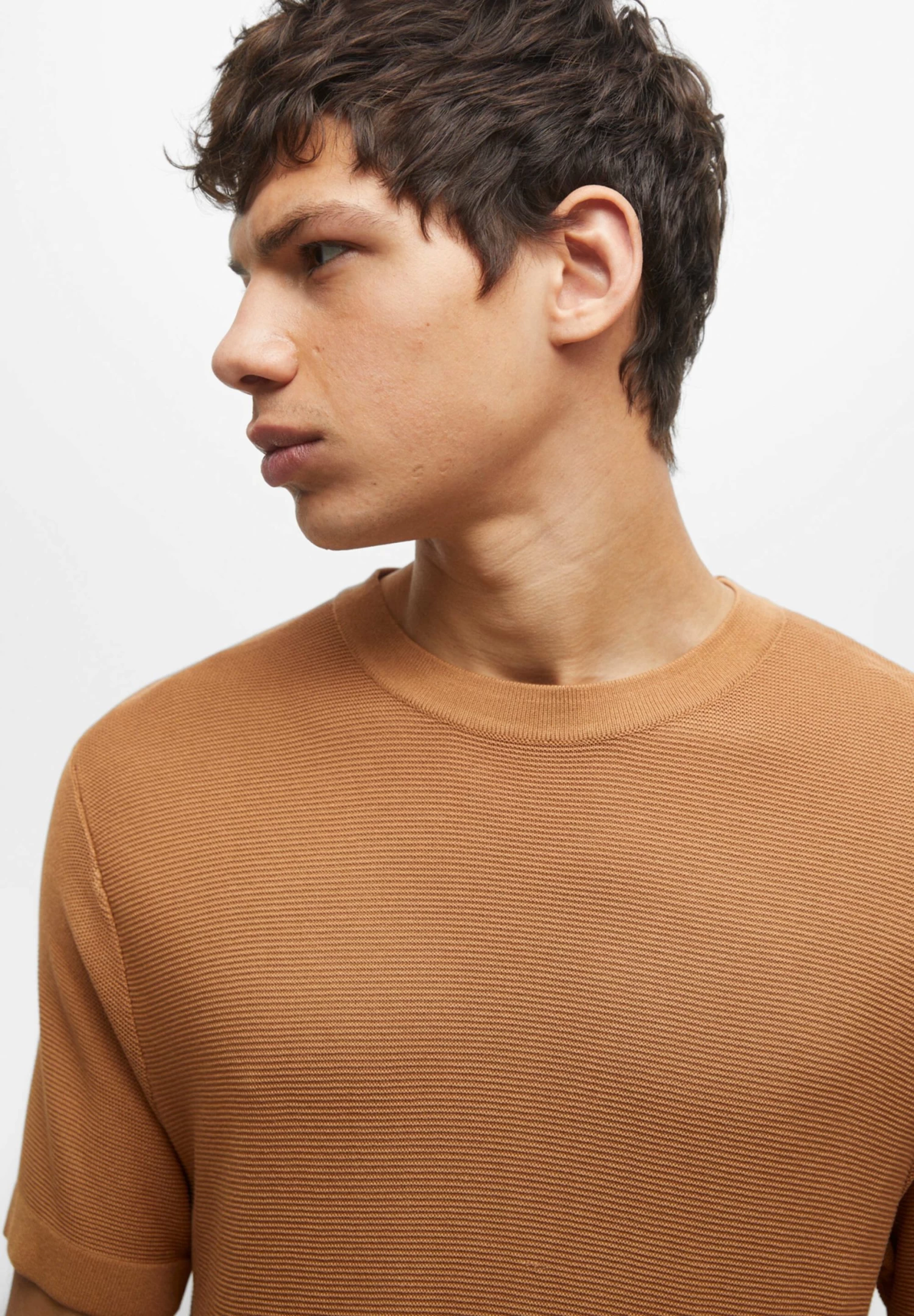 PULL & BEAR Short Sleeve- Trui - Orange 4 PULL & BEAR Short Sleeve- Trui - Orange - Afbeelding 4