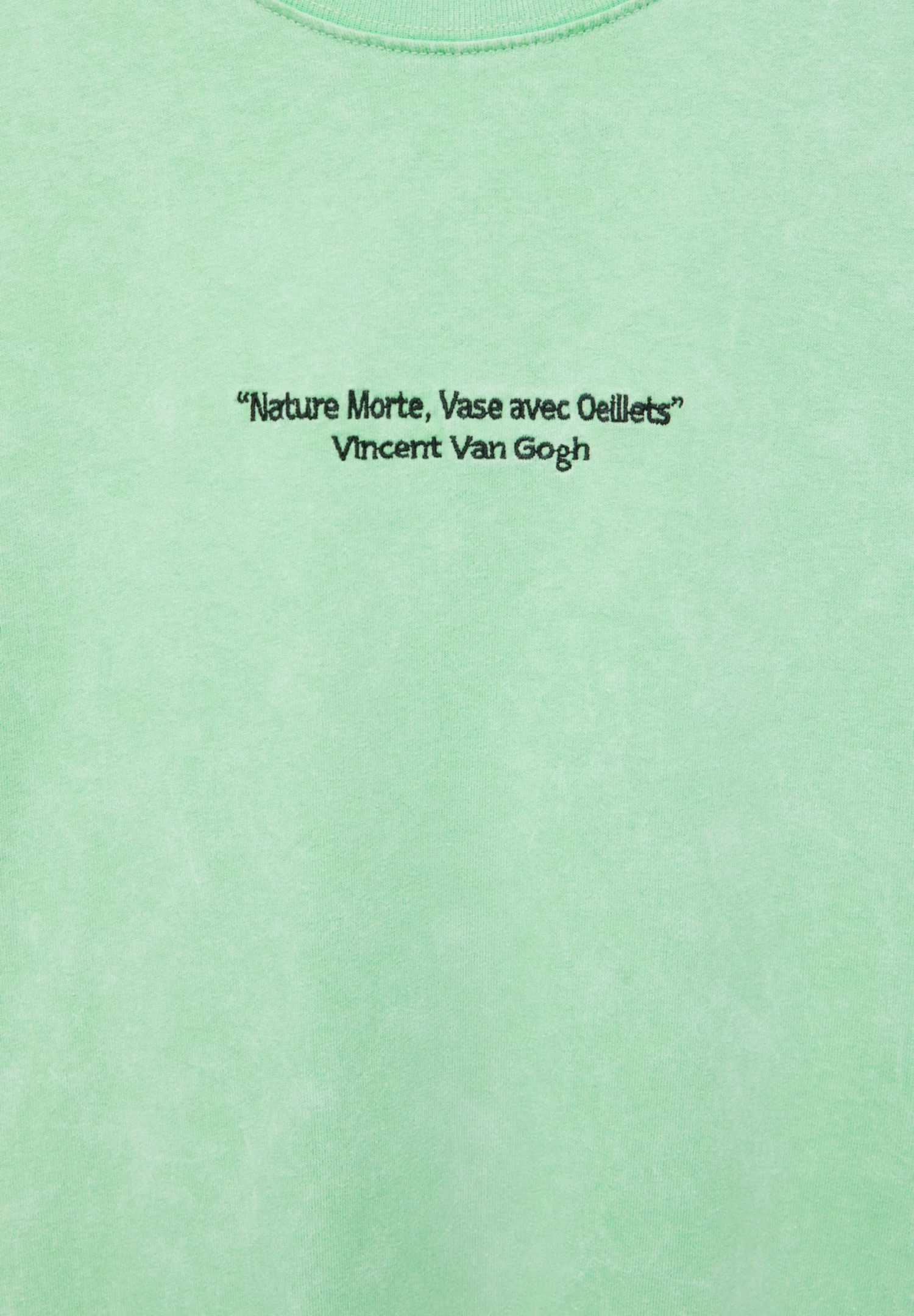 PULL & BEAR Vincent Van Gogh - T-Shirt Print - Green 7 PULL & BEAR Vincent Van Gogh - T-Shirt Print - Green - Afbeelding 7
