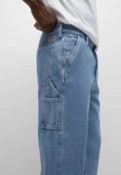 PULL & BEAR Carpenter - Straight Leg Jeans - Blue Denim -PULL BEAR Winkel 0296a4a0b86f4f9caef84c68171f885d