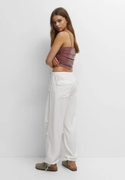 PULL & BEAR Party - Top - Berry -PULL BEAR Winkel 02e75dd09aa746cd83dd5121f76b3a51