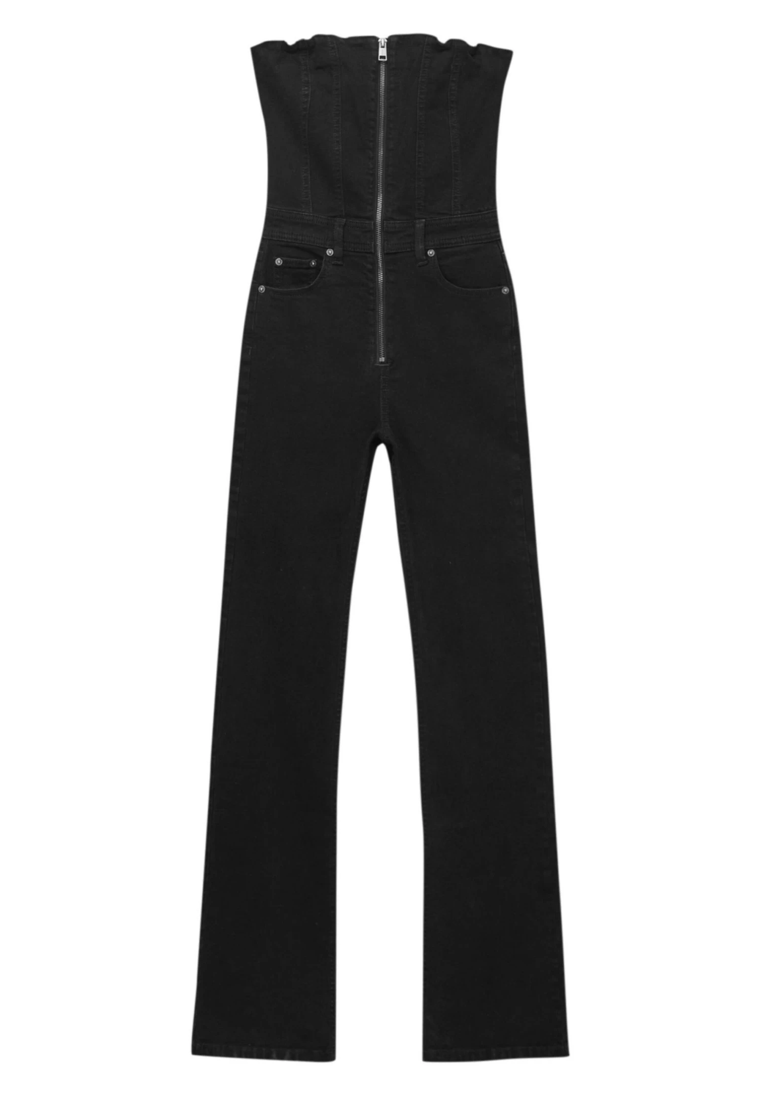 PULL & BEAR Corset - Jumpsuit - Black 5 PULL & BEAR Corset - Jumpsuit - Black - Afbeelding 5