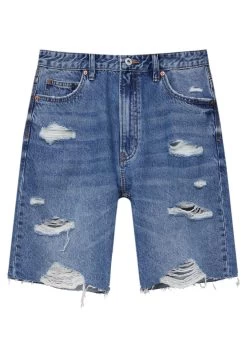 PULL & BEAR Bermuda - Jeansshort - Blue Denim 14 PULL & BEAR Bermuda - Jeansshort - Blue Denim -PULL BEAR Winkel 048632d01fa544448e80e02341f7cfd4