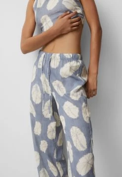 PULL & BEAR Printed - Flowing - Broek - Light Blue -PULL BEAR Winkel 04c6067a52f74e339e52209495788d11