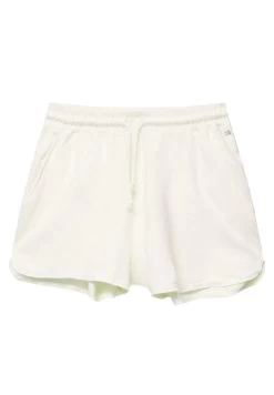 PULL & BEAR Varsity Bermuda - Trainingsbroek - White -PULL BEAR Winkel 051ec0d9f03c454ab2d83fbed085a349
