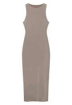 PULL & BEAR Sleeveless Cut-Out - Maxi-Jurk - Ochre -PULL BEAR Winkel 05a1066caf1341efa0aed5779c92a883