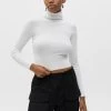 PULL & BEAR Turtleneck - Trui - White