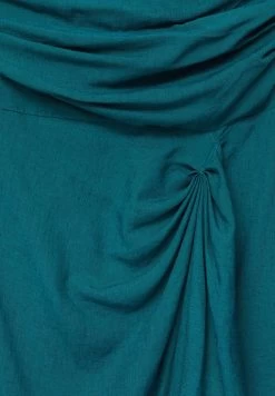 PULL & BEAR Bandeau Mini In Draped Fabric - Cocktailjurk - Green -PULL BEAR Winkel 06286d3e812f4b2a90128d42ce64e782