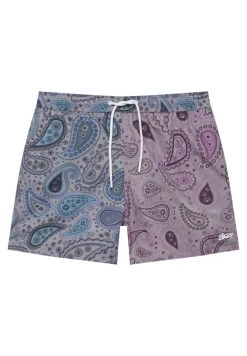 PULL & BEAR Patchwork Trunks - Zwemshorts - Lilac -PULL BEAR Winkel 065a9e4133514d4fa2697bec7819a742