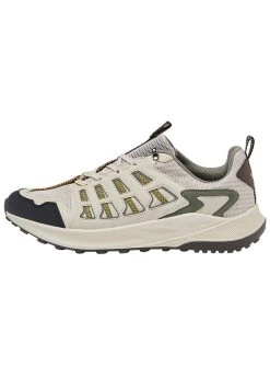 PULL & BEAR Technical- Sneakers Laag - Mottled Beige