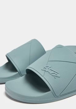 PULL & BEAR Gummierte Stwd - Badslippers - Blue -PULL BEAR Winkel 07f5a6371185471dbc7dc213018bc5c5