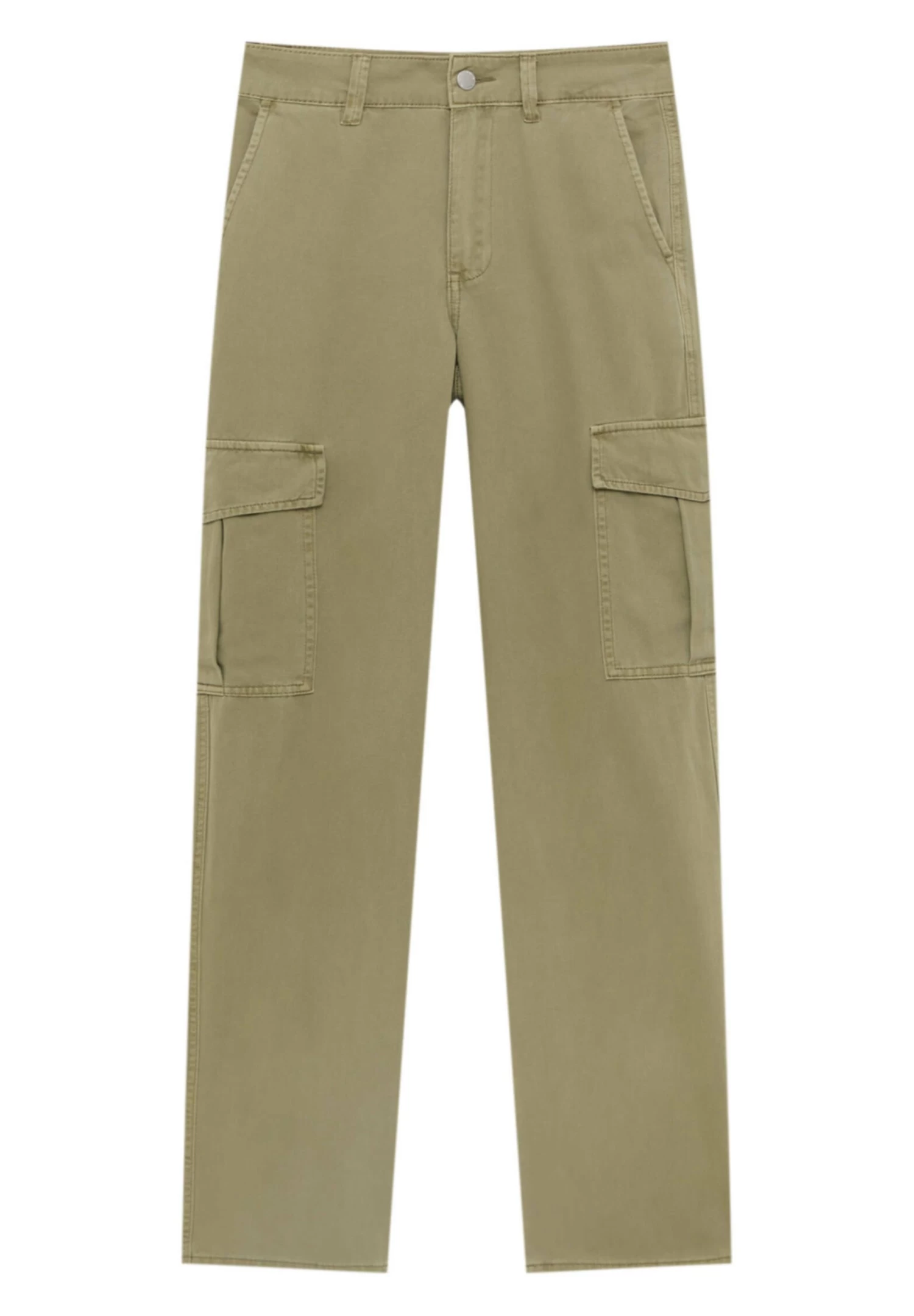 PULL & BEAR Pocket- Cargobroek - Dark Green 6 PULL & BEAR Pocket- Cargobroek - Dark Green - Afbeelding 6