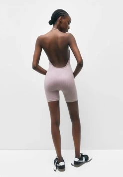 PULL & BEAR Seamless Halter - Jumpsuit - Lilac -PULL BEAR Winkel 08751692048045ea980f418c7906b44f