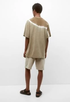 PULL & BEAR Short Sleeve Tie-Dye - T-Shirt Print - Brown 9 PULL & BEAR Short Sleeve Tie-Dye - T-Shirt Print - Brown -PULL BEAR Winkel 08ec3efc81f74d379d54429145617928