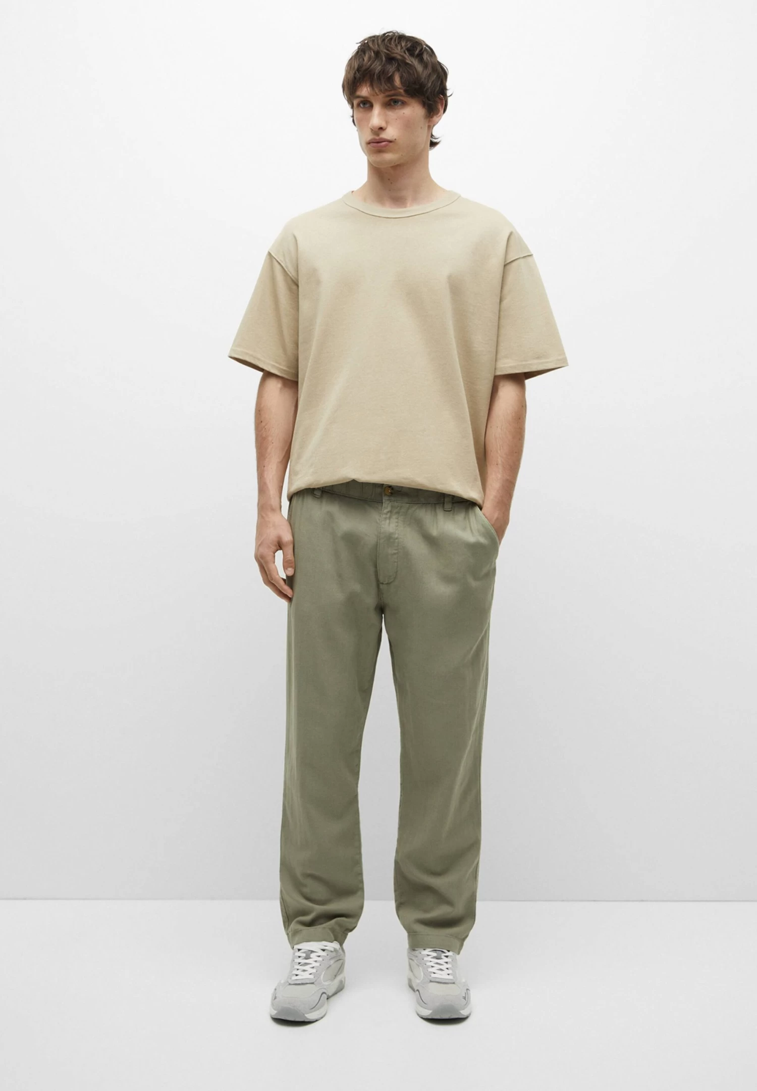 PULL & BEAR Chino - Khaki 2 PULL & BEAR Chino - Khaki - Afbeelding 2