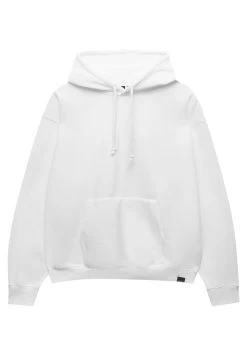 PULL & BEAR Basic - Hoodie - White -PULL BEAR Winkel 09bd4510ad6742c784ff7c3e7e6b8262