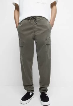 PULL & BEAR With Pockets - Trainingsbroek - Khaki