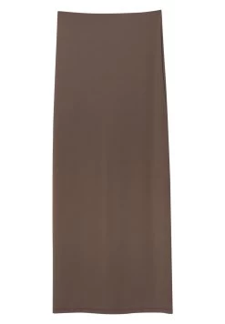 PULL & BEAR Basic-Midi - Kokerrok - Dark Brown -PULL BEAR Winkel 0e7eb44e47664c9e9c62599ceb0eeacd