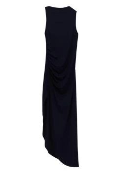 PULL & BEAR With Gathered Hem - Jurk - Dark Blue -PULL BEAR Winkel 0eeb21f6a106495e82367df562861573