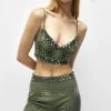 PULL & BEAR With Mirror - Broek - Green