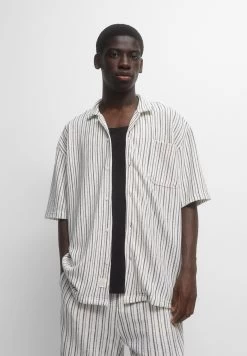 PULL & BEAR Striped - Overhemd - White