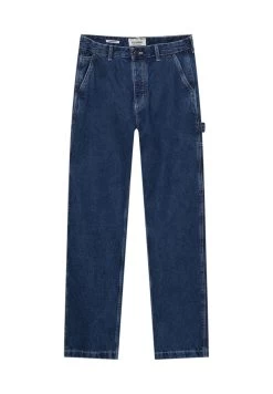 PULL & BEAR Carpenter - Straight Leg Jeans - Light Blue Denim -PULL BEAR Winkel 10138a693baa419ebe71254dd2392b81