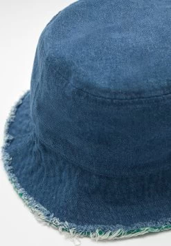 PULL & BEAR Bucket With Fringing - Hoed - Blue -PULL BEAR Winkel 1023a5b88b4f44e08c72b1f3a633831c