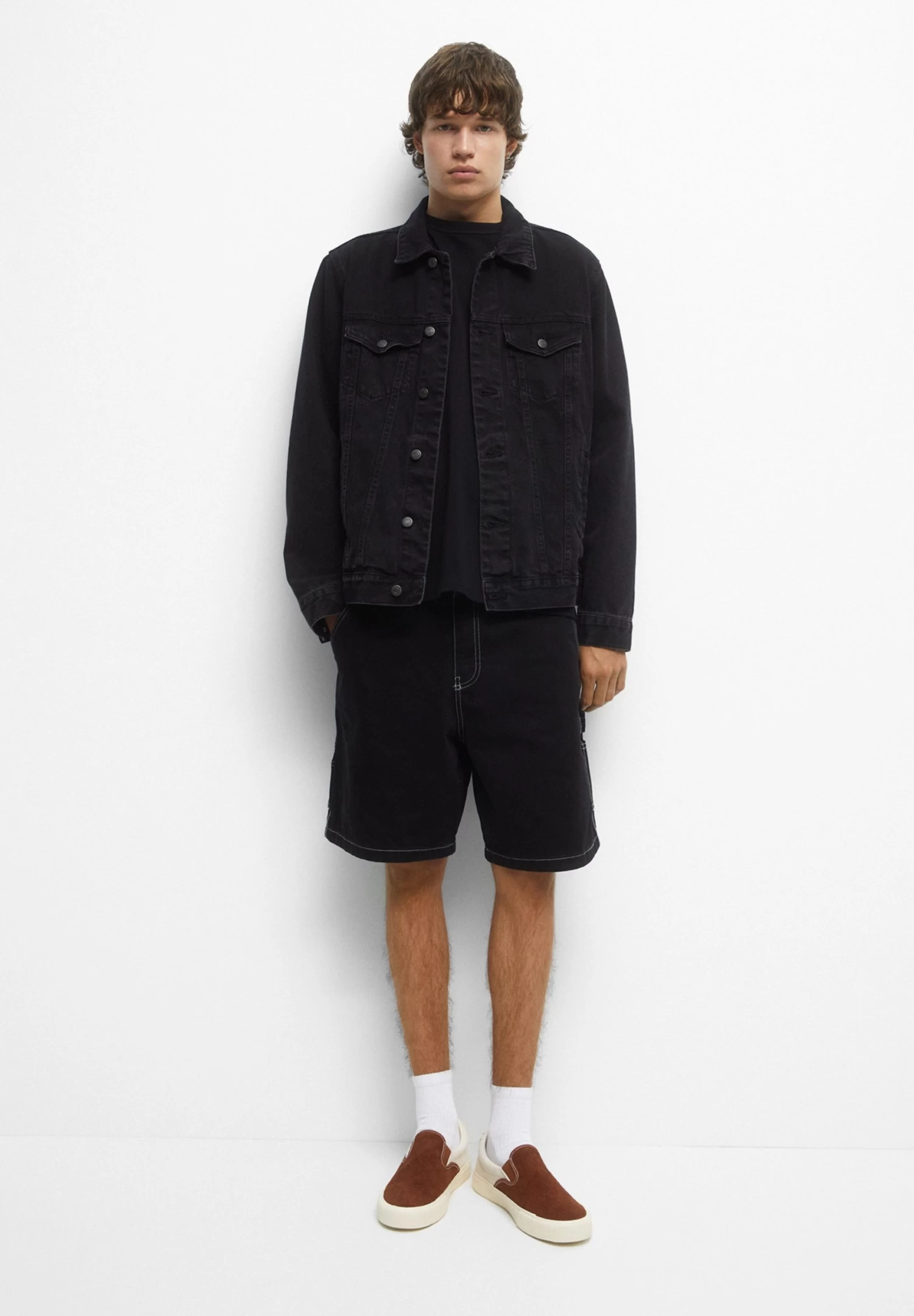 PULL & BEAR Spijkerjas - Black 2 PULL & BEAR Spijkerjas - Black - Afbeelding 2