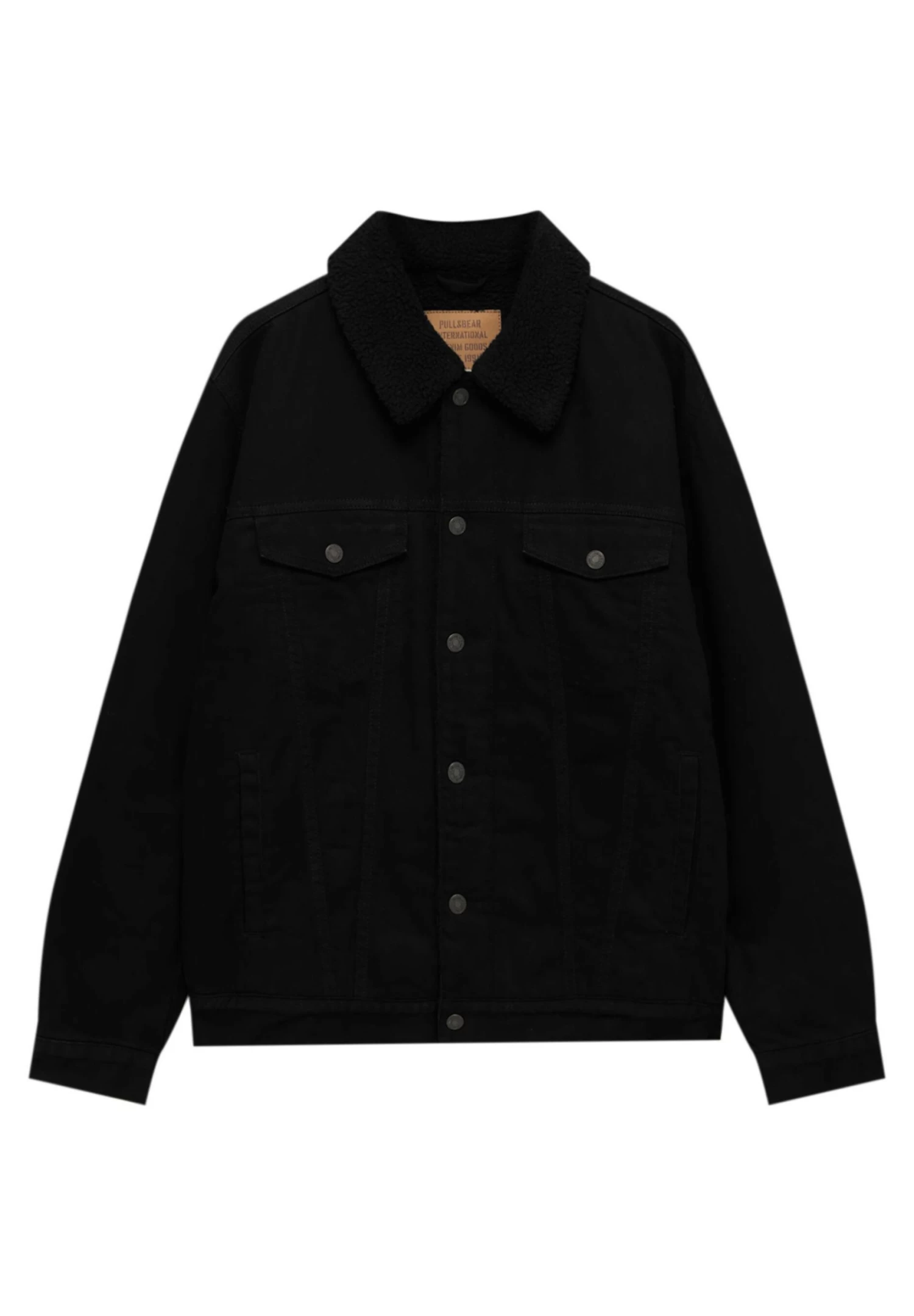 PULL & BEAR Basic- Spijkerjas - Mottled Black 6 PULL & BEAR Basic- Spijkerjas - Mottled Black - Afbeelding 6