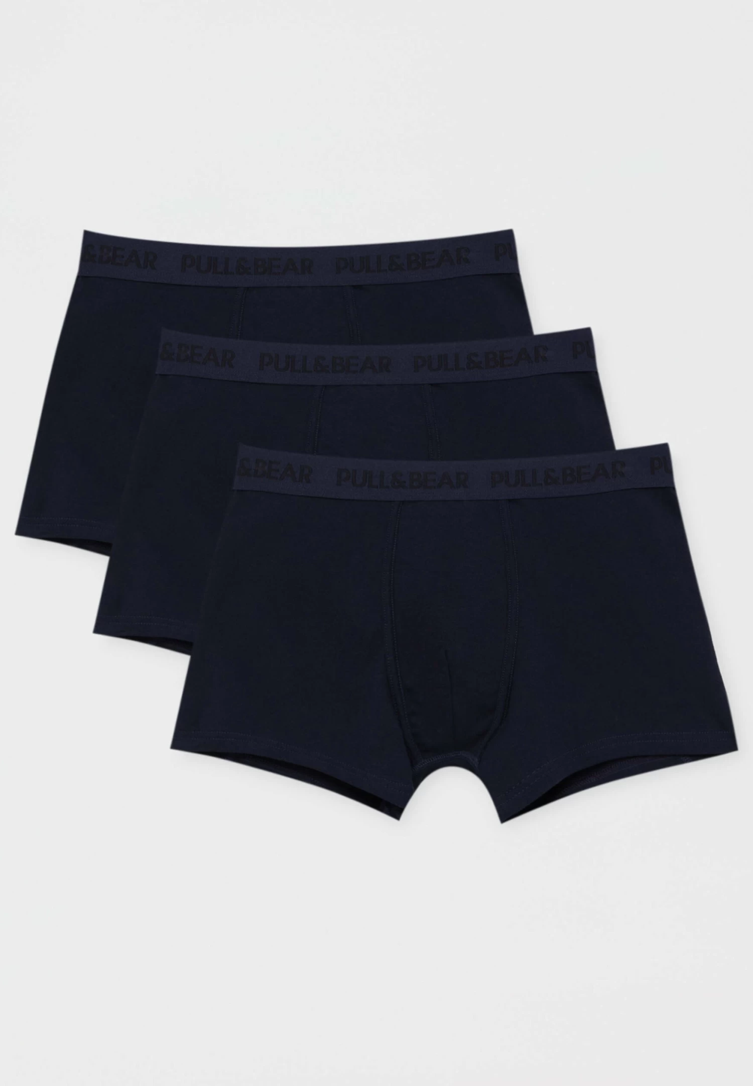 PULL & BEAR 3 Pack- Boxershort - Blue 2 PULL & BEAR 3 Pack- Boxershort - Blue - Afbeelding 2