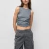 PULL & BEAR Bermuda- Shorts - Dark Grey