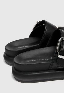 PULL & BEAR Muiltjes Met Hak - Black -PULL BEAR Winkel 17a15c95a082478c94b51a0811827ea1