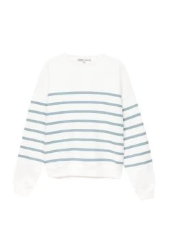 PULL & BEAR Basic Striped - Sweater - Blue -PULL BEAR Winkel 17ea304c042941a3a4fd48d254fa8355