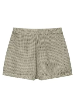 PULL & BEAR Shorts - Khaki -PULL BEAR Winkel 19535f5194814277b4c98ddd774360b6
