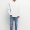 PULL & BEAR Slim Fit Jeans - Stone Blue Denim