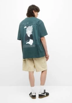 PULL & BEAR Dragon Ball Super- T-Shirt Print - Green -PULL BEAR Winkel 1bdf1846b61f4a3eb66aa0ef18c14c31