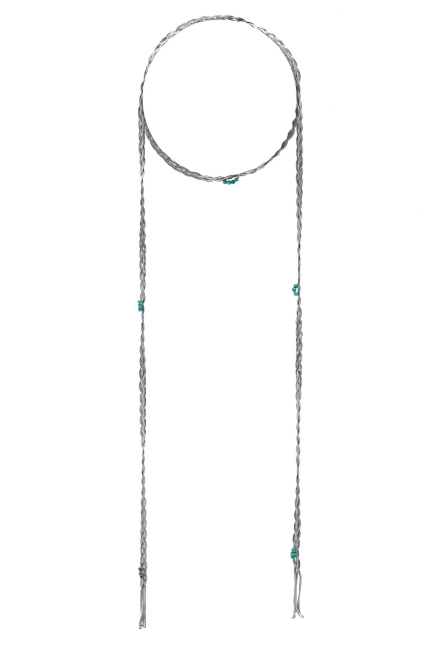 PULL & BEAR Tie- Ketting - Silver Coloured 2 PULL & BEAR Tie- Ketting - Silver Coloured - Afbeelding 2