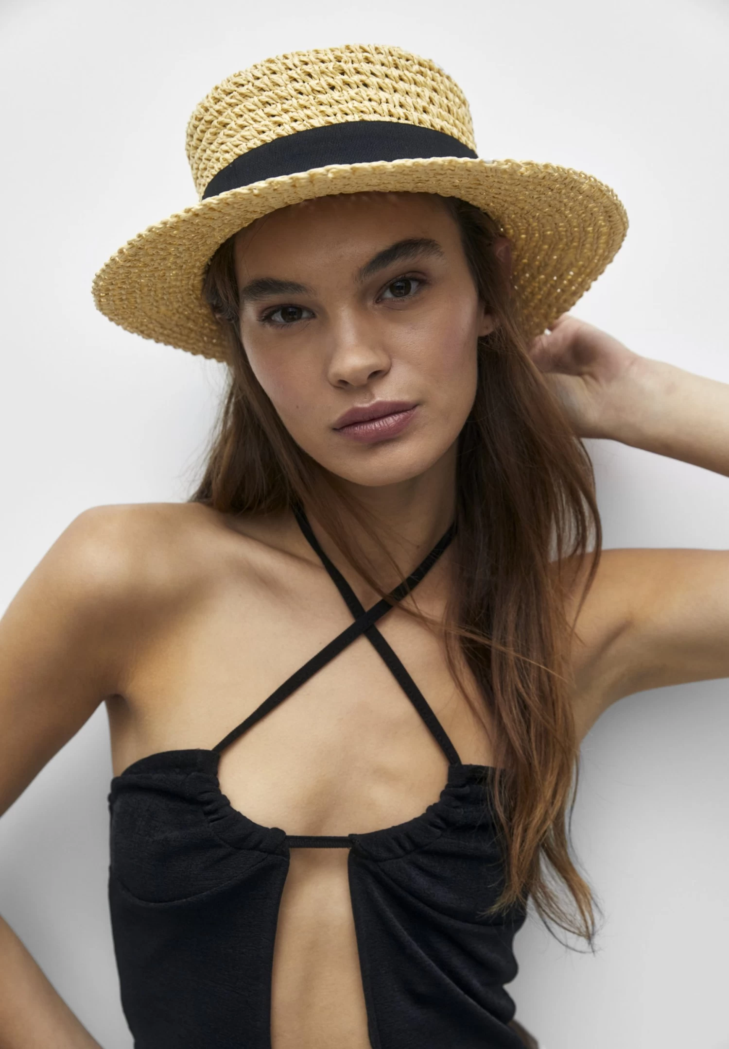 PULL & BEAR Hoed - Beige 1 PULL & BEAR Hoed - Beige