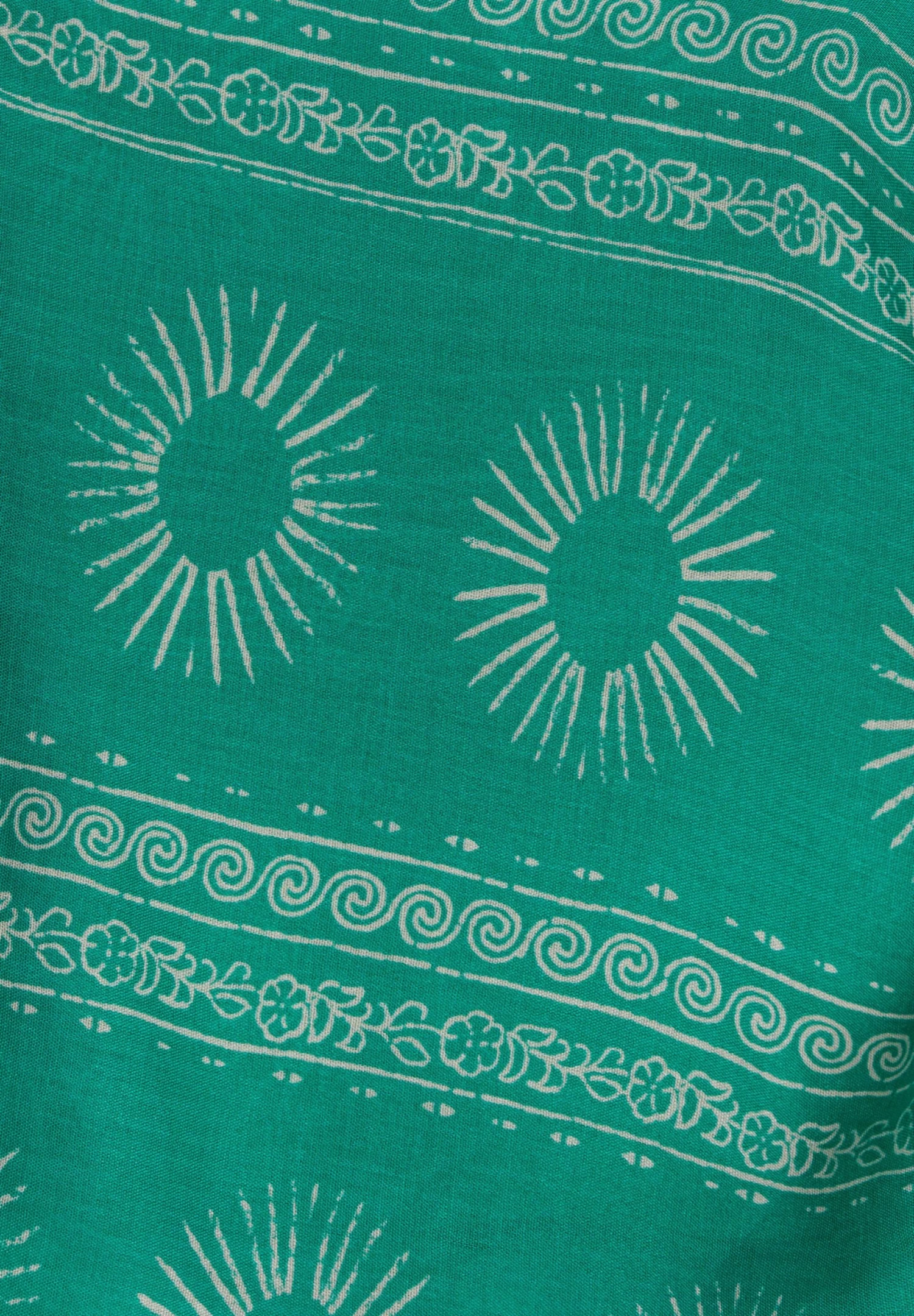 PULL & BEAR Printed - A-Lijn Rok - Green 6 PULL & BEAR Printed - A-Lijn Rok - Green - Afbeelding 6