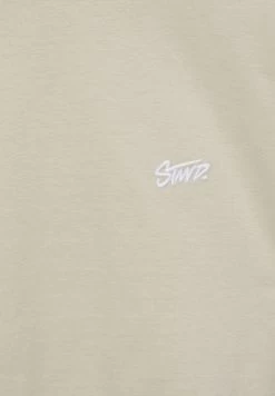 PULL & BEAR With Stwd Logo - T-Shirt Basic - Sand -PULL BEAR Winkel 1e95c1df84884e75a5af42edc42f488d