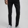 PULL & BEAR Jeans Skinny Fit - Mottled Dark Grey