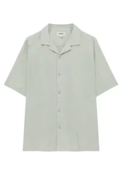 PULL & BEAR Rustic Short Sleeve - Overhemd - Mint -PULL BEAR Winkel 1ec9d40b1f4a47089e1118225df0d533