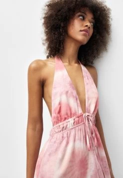 PULL & BEAR Short Tie Dye Halter- Jurk - Pink 10 PULL & BEAR Short Tie Dye Halter- Jurk - Pink -PULL BEAR Winkel 1f1ca7dd1b2145bfb99a4e5ebd988f41