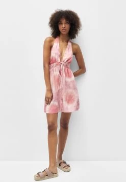 PULL & BEAR Short Tie Dye Halter- Jurk - Pink 8 PULL & BEAR Short Tie Dye Halter- Jurk - Pink -PULL BEAR Winkel 1f5dc00e9e374edeb2ca728700e5aaee
