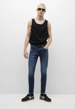 PULL & BEAR Slim Fit Jeans - Dark Blue -PULL BEAR Winkel 21174f0e6ef748a78ef56331d285530c