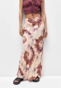 PULL & BEAR Tie-Dye - Maxirok - Light Pink
